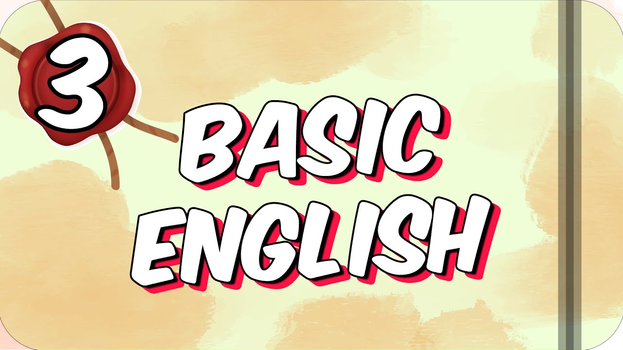 6dk'da BASIC ENGLISH #3