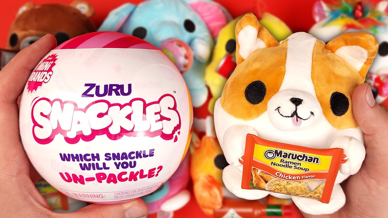 Opening & Reviewing The Zuru Mini Brands Snackles 