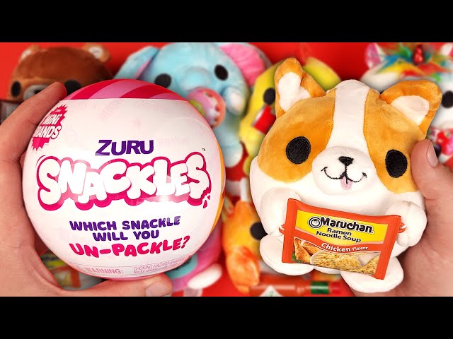 Opening & Reviewing The Zuru Mini Brands Snackles 