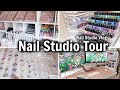 The new nail studio  part 2  nail studio tour