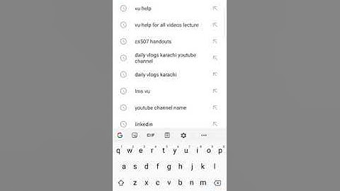 How to download VU videos lecture on click