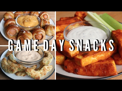 Game Day Snacks Quick  Easy   Vegan