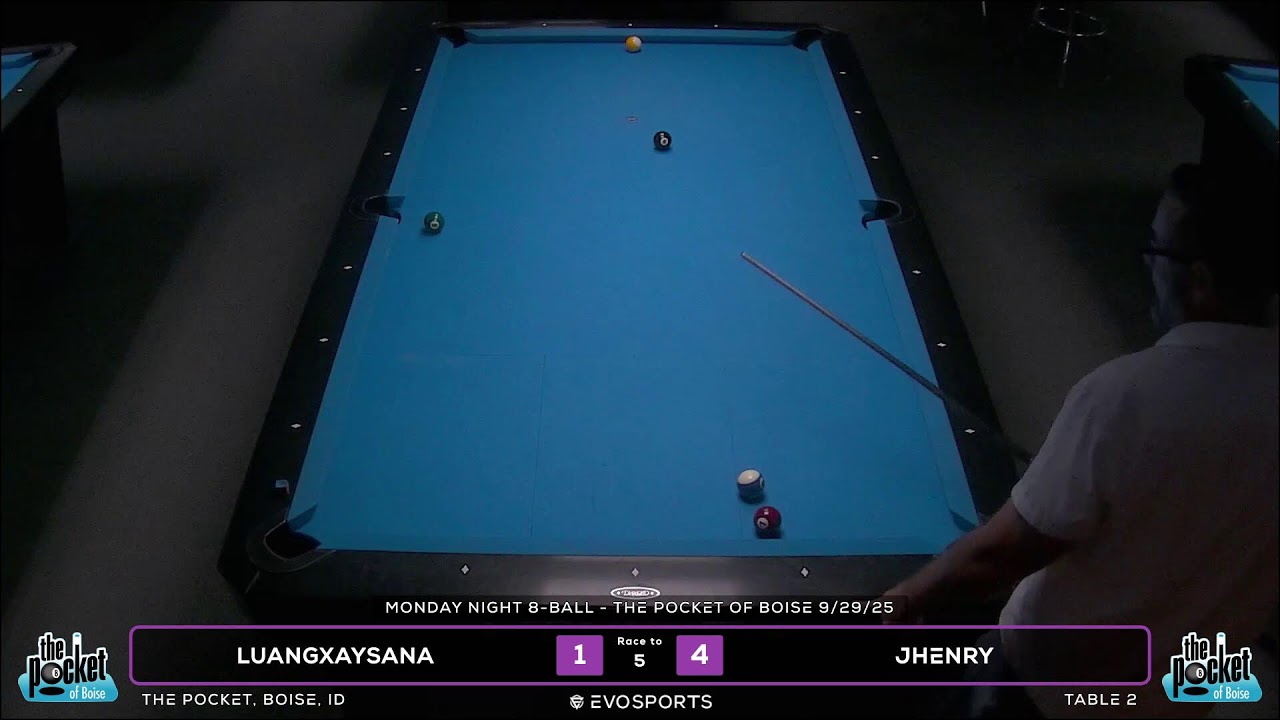 LUANGXAYSANA vs JHENRY - THE POCKET - TABLE 2 | EvoSports