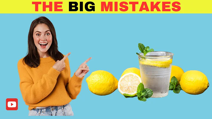 The 4 Mistakes People Make with Drinking Lemon Water and Juice
