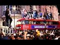 England fans celebrate Euro 2020 semifinal victory