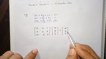 Mathematics lecture - 6, System of homogeneous & non-homogeneous equation  SSC JE , GATE etc.