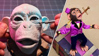 ART GIVEAWAY! “Sculpting a Circus Chimp” Cutdown version