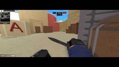 1v1ing a toxic hacker (Counter blox)