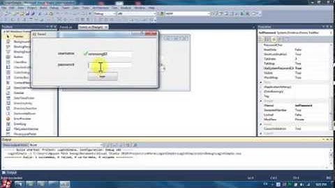 ErrorProvider C# Control - Simple Login Validate Example