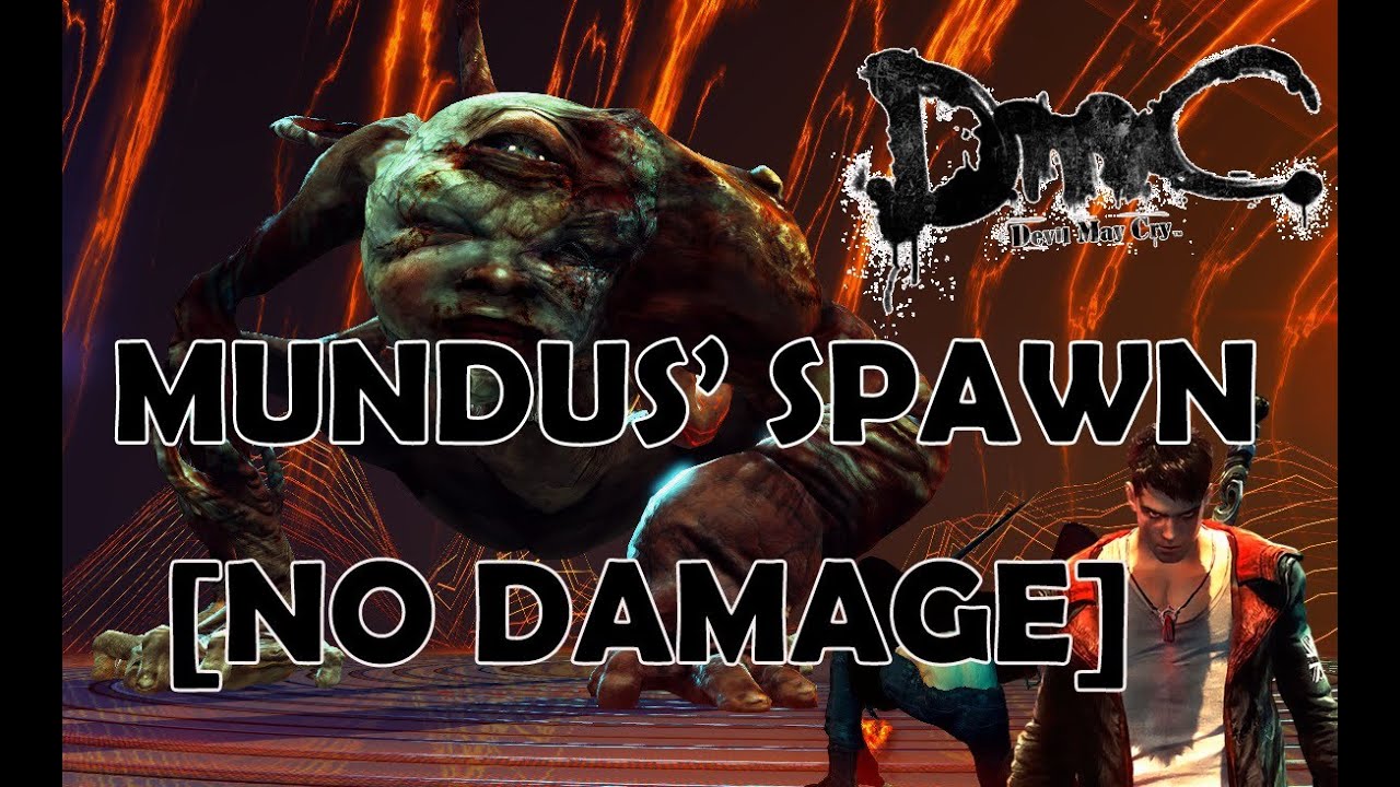 DmC: Nephilim Difficult Mundus' Spawn BOSS Fight [NO DAMAGE]