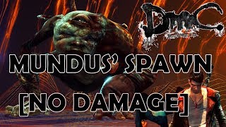 DmC: Nephilim Difficult Mundus' Spawn BOSS Fight [NO DAMAGE]