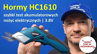 Hormy HC1610 akumulatorowe nożyce elektryczne - czy warto kupić coś takiego?