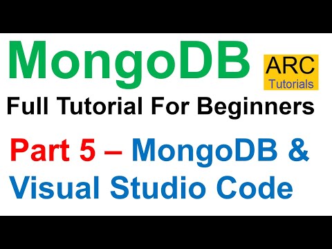 MongoDB Tutorial For Beginners #5 - Visual Studio Code MongoDB Extension