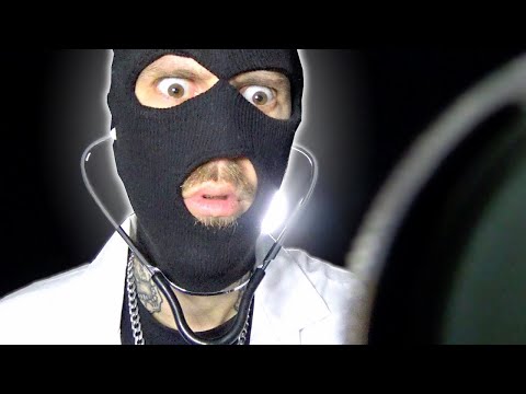 ASMR HOOD NEUROLOGICAL EXAM - CRANIAL NERVE EXAM - HOOD DOCTOR ROLEPLAY - LIGHT TRIGGERS