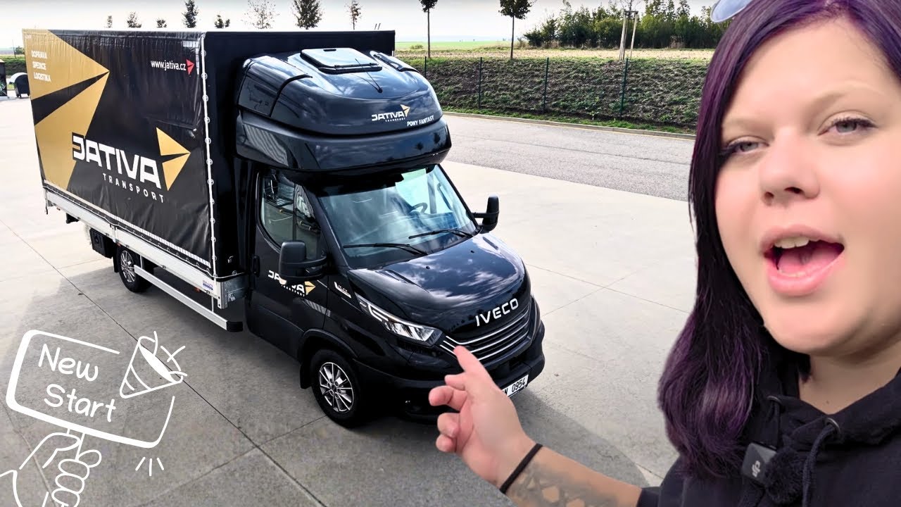 Jak to vypadá nové IVECO Daily 35-210? Má dokonce AUTOMAT! 🚛 (konečně opět za volantem)