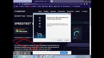 how to download ookla speed test for pc Window 7 64/32 bits