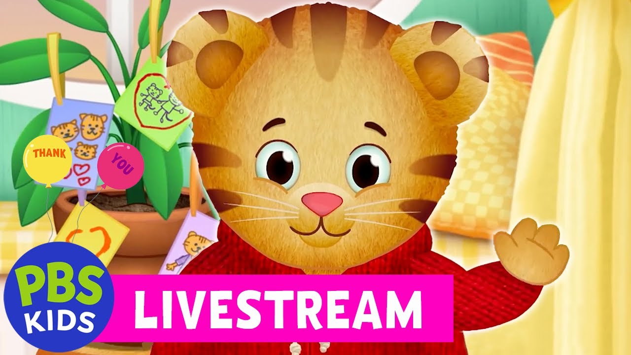 🟢 Daniel Tiger LIVE | Daniel Tiger Thankfulness Compilation 🐯 | PBS