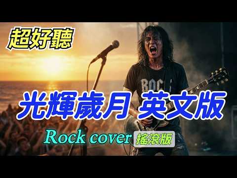 【 光輝歲月 英文版 】全新改編🔥太好聽了… #music #搖滾