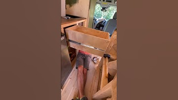 DIY Van Build: Drawers Install #vanconversion #diy