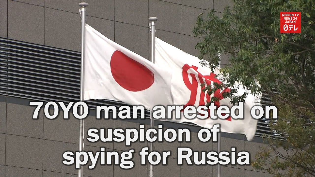70YO man arrested on suspicion of spying for Russia