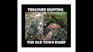 Dump Digging Archaeology - Volkswagen Beetle - Toys - Bottle Digging - Stunt Riders - Treasure Hunt