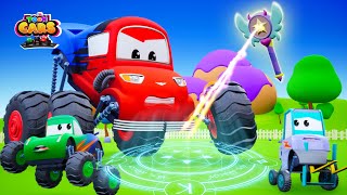 Magical Giant Super Monster Cars | Cars Funny Videos | 3D Animated Car Games | Toon Cars