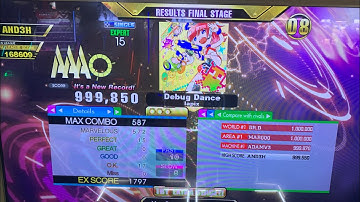 [DDR A3] Debug Dance (ESP-15) 999,850 PFC