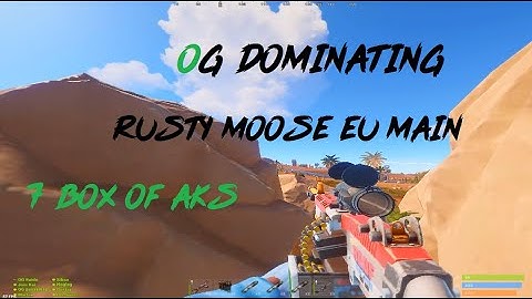 OG DOMINATING RUSTY MOOSE EU MAIN // FEB WEEK 2 //2020 | Rust PVP Highlights #24