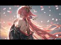 Yae Miko Sakura Sunset Genshin Impact Live Wallpaper | UHD 3840x2160 | Live Wallpaper