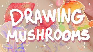 Painting Mushrooms & Embracing the Non-Linear Creative Process 🍄✨