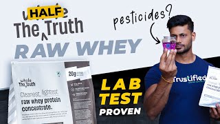 THE WHOLE TRUTH RAW WHEY PROTEIN CONCENTRATE @ Rs 1900 || PASS OR FAIL ?? #fitness #review #gym