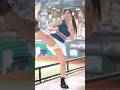 見事な蹴りを繰り出す丹丹 Fubon Angels #台湾チア #cheerleader 2025/7/11 新莊棒球場【台湾チアTV】