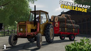 Een Boerderij Beginnen Met Alleen Een Oude Trekker | Drentsevaart Challenge #1 | FS22