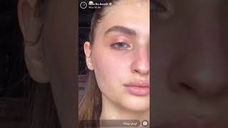 تتوريال ميكب لوك باللون الوردي مع قلتر الآرتست نورة بوعوض makeup tutorial