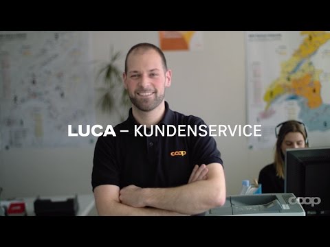 Was Luca als Mitarbeiter Kundendienst bei Coop wirklich tut