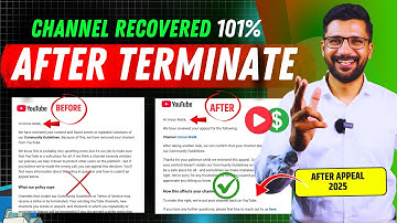 Channel Recovered 101% ✅ We have Removed Your Channel From YouTube | Repeated Violations
