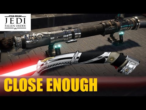 Video: Jedi Fallen Order Lightsaber Delar Och Färger, Inklusive Dubbelbladiga Lightsaber Plats, Material, Emittrar, ärmar Och Switch Platser Förklarade