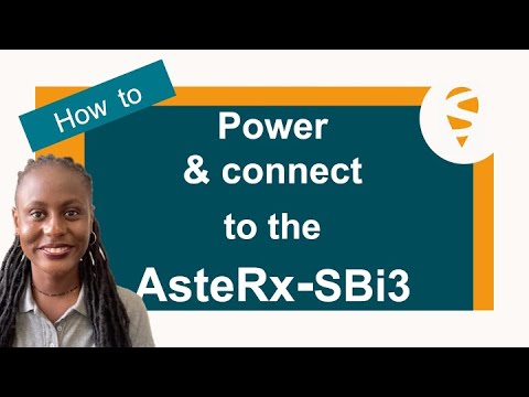 Power and connect to the AsteRx SBi3 GNSS / GPS receiver - How to