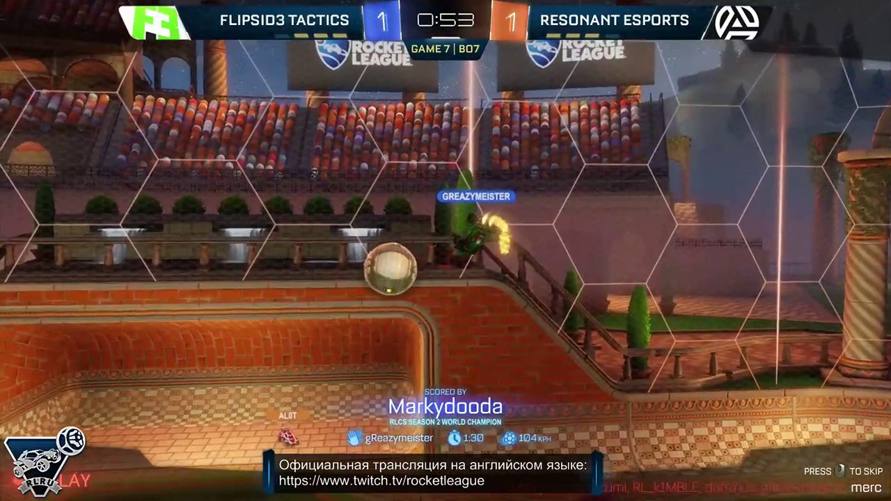 [RU] RLCS S3 EU Региональный чемпионат: F3 сравняли счет в решающем матче