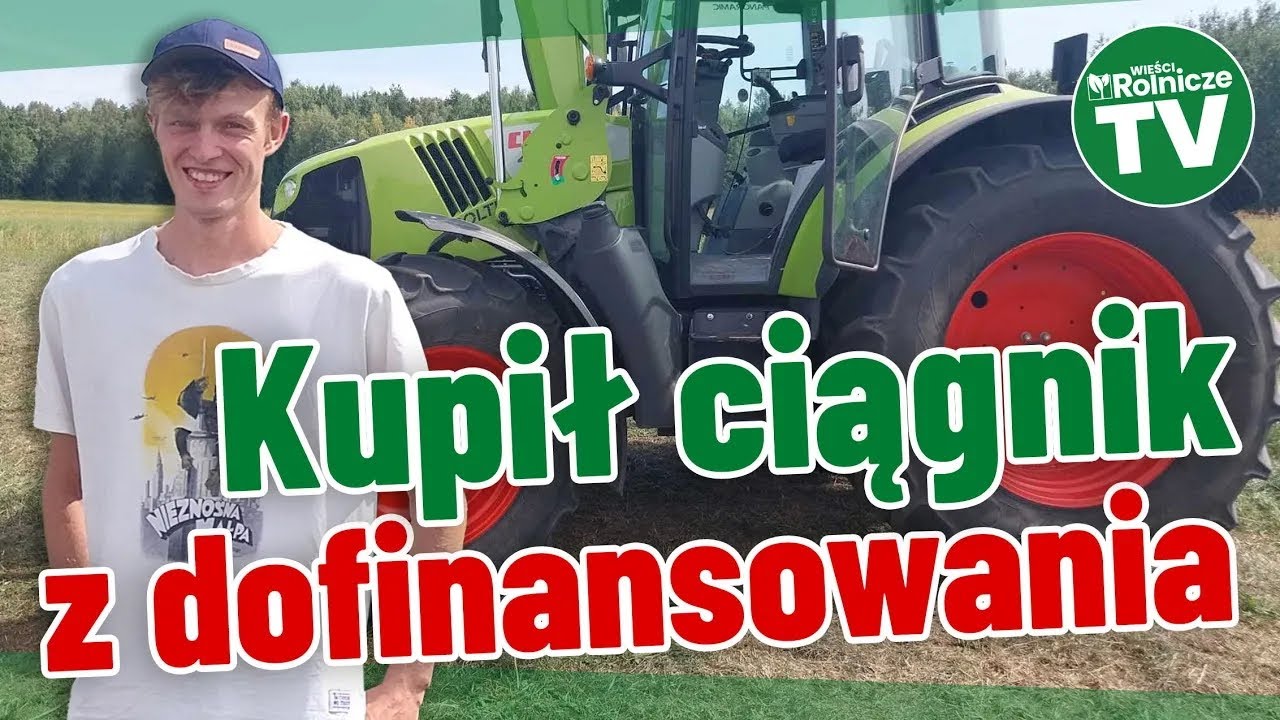Młody rolnik potrafi wyżyć z 23 krów. Z dofinansowania kupił ciągnik Claas Arion 450. Ile spala?