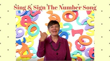 Sing and Sign the Number Song | ASL 1 - 20