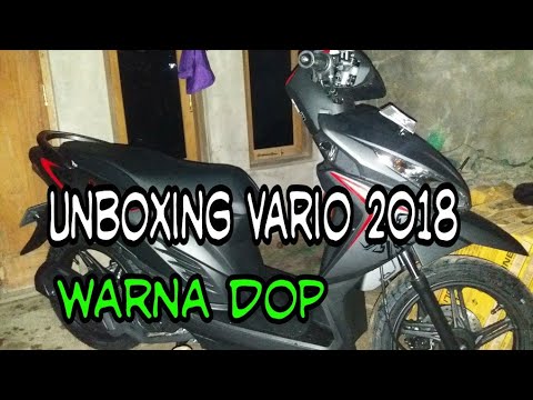 Honda Vario 110 Esp Cw Terbaru Warna Hitam Doff 2018 Mantap Youtube