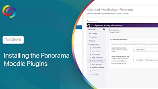 Installing the Panorama Moodle Plugins