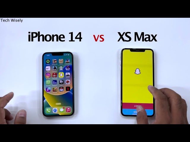 iPhone 14 vs iPhone XS Max - SPEED TEST