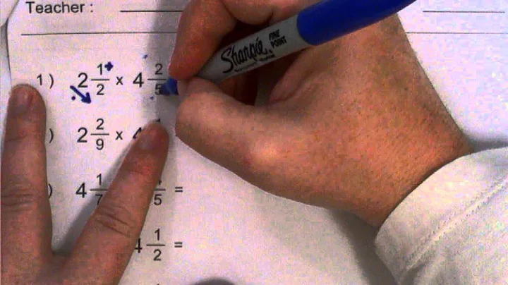 Multiplying Mixed Numbers