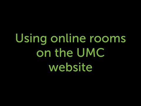 Online rooms at UMC