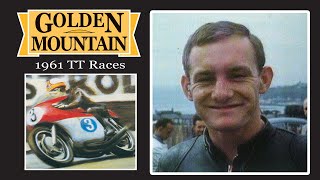 Mike Hailwood wins the 1961 Senior Isle of Man TT Race