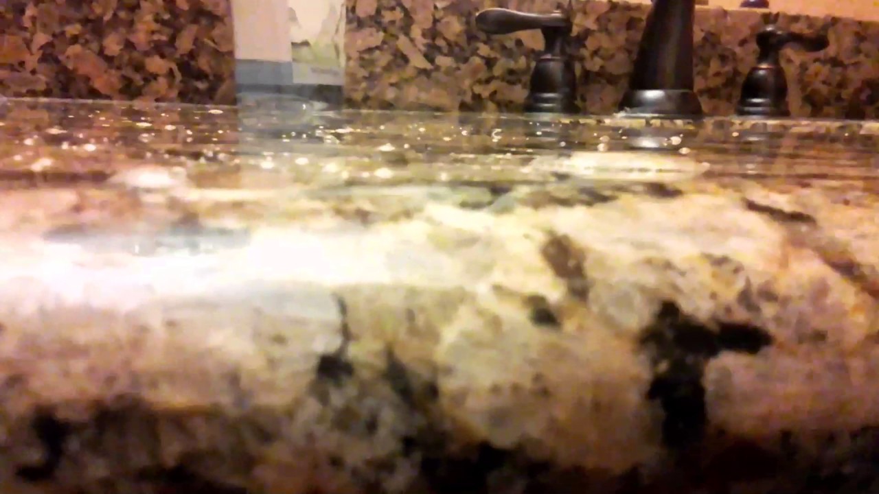 Water Beading On Granite Full Youtube