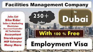 Emirates International Facilities Management Company Hiring Staff In Dubai Abu Dhabi and Sharjah