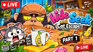 Full 🤯Hide and seek 🙀 cat escape😶‍🌫️#HideAndSeekCatEscape #CatEscapeGame #viralgame2024 #recommended #sub Guide